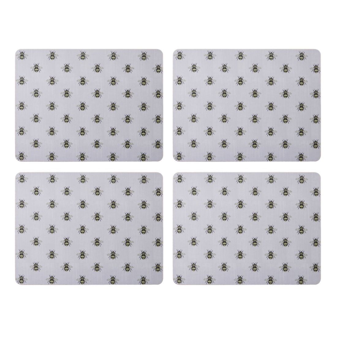 BEE PRINT PACK OF FOUR PREMIUM PLACEMATS