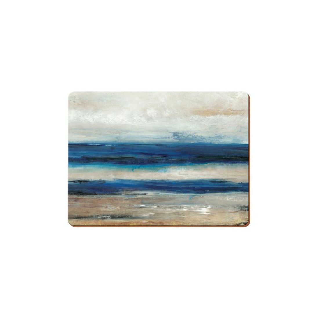 BLUE ABSTRACT PACK OF SIX PREMIUM PLACEMATS