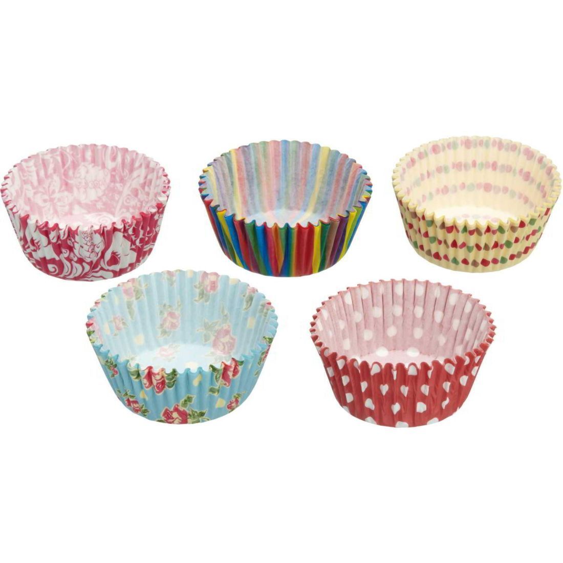 PACK OF 250 ASSORTED PAPER CAKE CASES