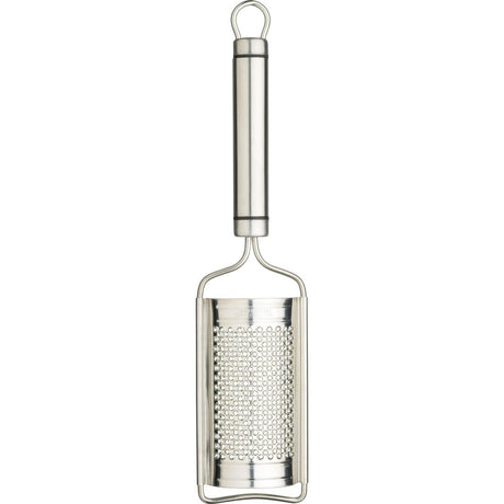 OVAL HANDLED PROFESSIONAL STAINLESS STEEL CURVED GRATER