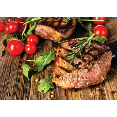 DELUXE CAST IRON GRIDDLE PAN 45CM X 23CM