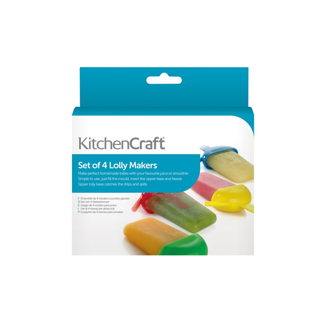 SET OF FOUR LOLLY MAKERS