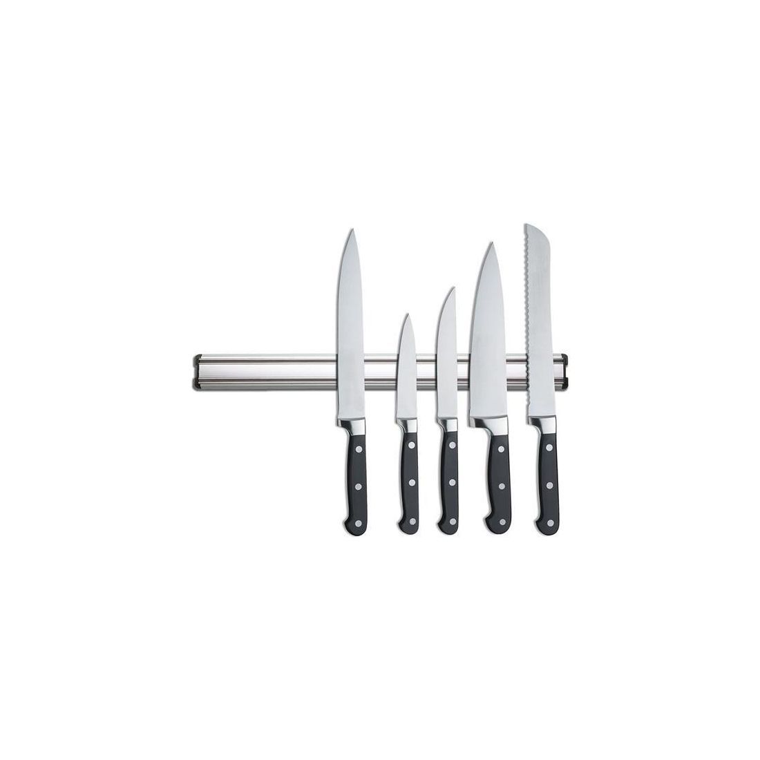 DELUXE CAST MAGNETIC KNIFE RACK 45CM