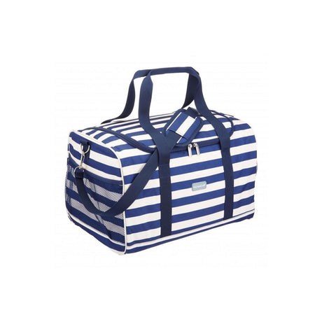 LULWORTH EXTRA LARGE NAUTICAL-STRIPED FAMILY COOL BAG