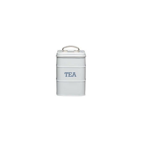 TEA CANNISTER FRENCH GREY