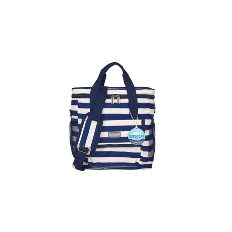 LULWORTH NAUTICAL-STRIPED MEDIUM COOL BAG
