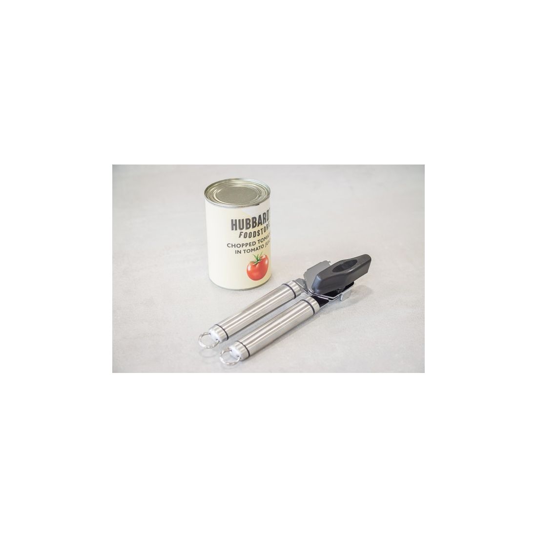 OVAL HANDLED PROFESSIONAL STAINLESS STEEL CAN OPENER