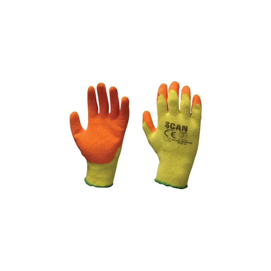 KNITSHELL LATEX GLOVES SIZE XXL