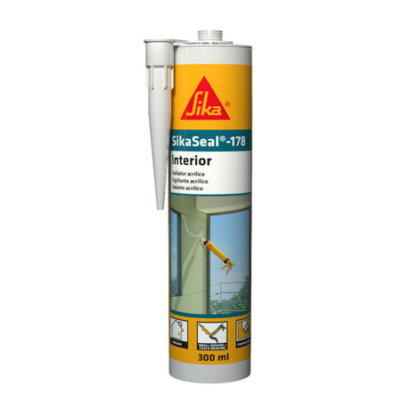 SIKA SEAL INTERIOR ACRYLIC SEALANT WHITE 300ML