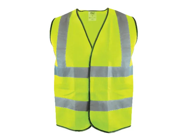 SCAN HI-VIS WAISTCOAT YELLOW XL