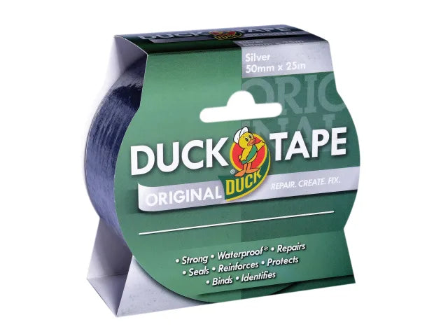 SHURTAPE DUCK TAPE ORIGINAL SILVER 50MM X 25M