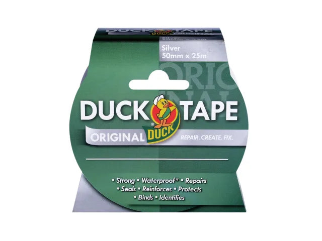 SHURTAPE DUCK TAPE ORIGINAL SILVER 50MM X 25M