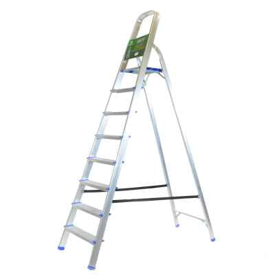 MOY STEP LADDER ALUMINIUM 8-STEP 150KG