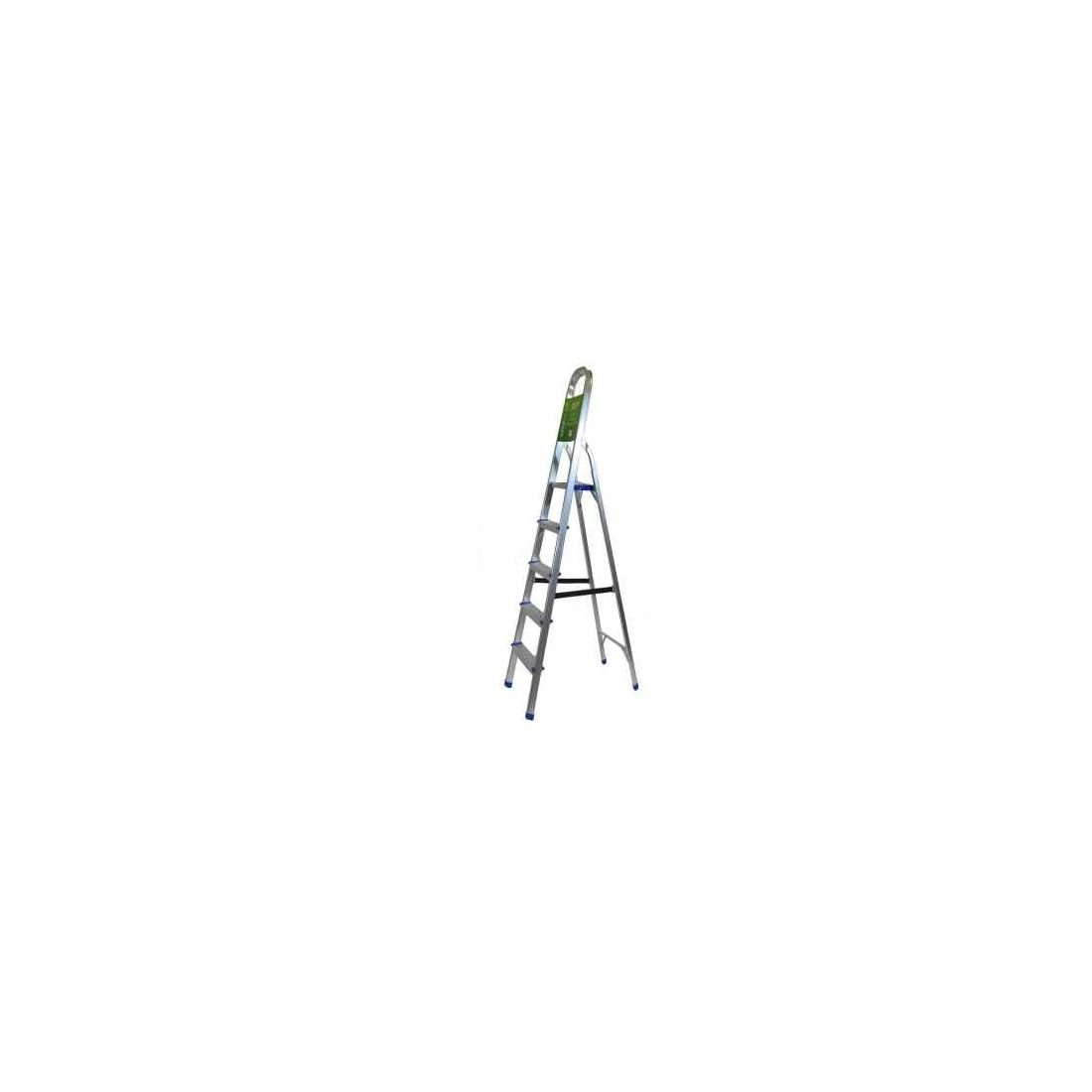 MOY STEP LADDER ALUMINIUM 5-STEP 150KG