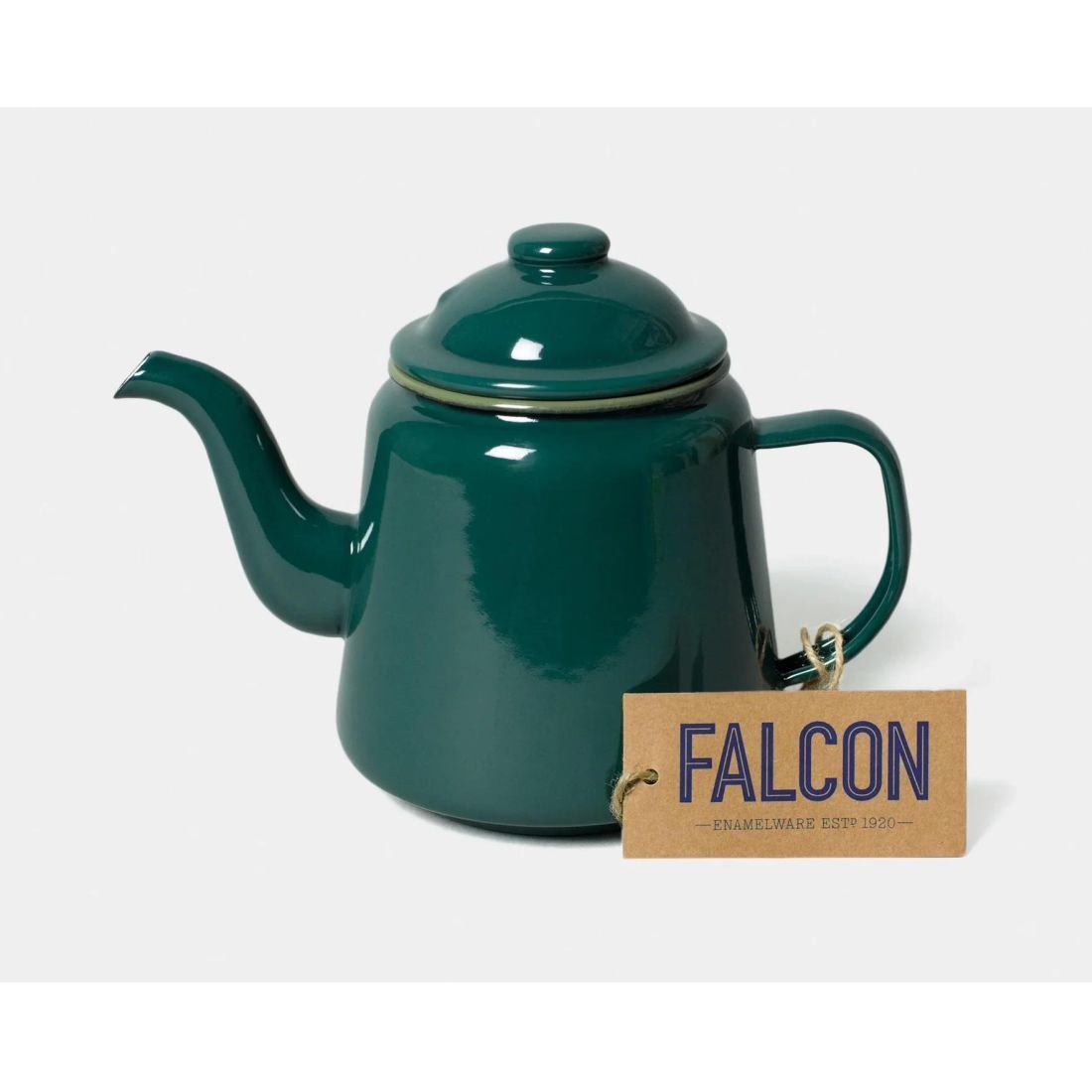 FALCON ENAMEL TEAPOT MOSS GREEN