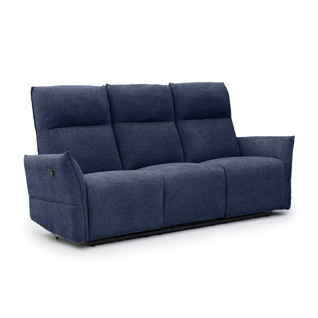 CATANIA 3-SEATER RECLINER LIGHT BLUE SOFA