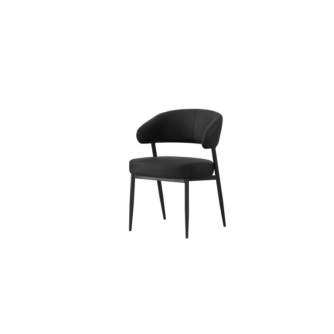 SORANO DINING CHAIR BLACK