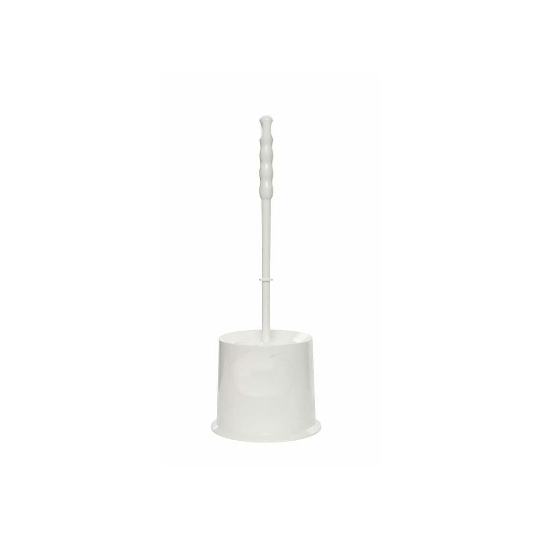 WHITE TOILET BRUSH