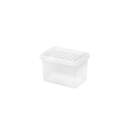 CRYSTAL CLEAR STORAGE BOX & LID 7L