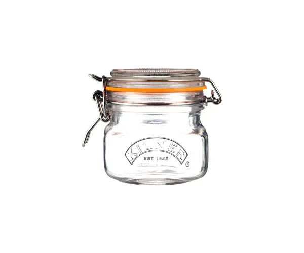 CLIP TOP SQUARE JAR .25 LT