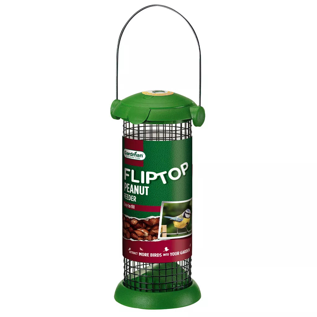 FLIP TOP PEANUT FEEDER