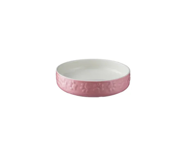 13 CM PINK CAT SAUCER