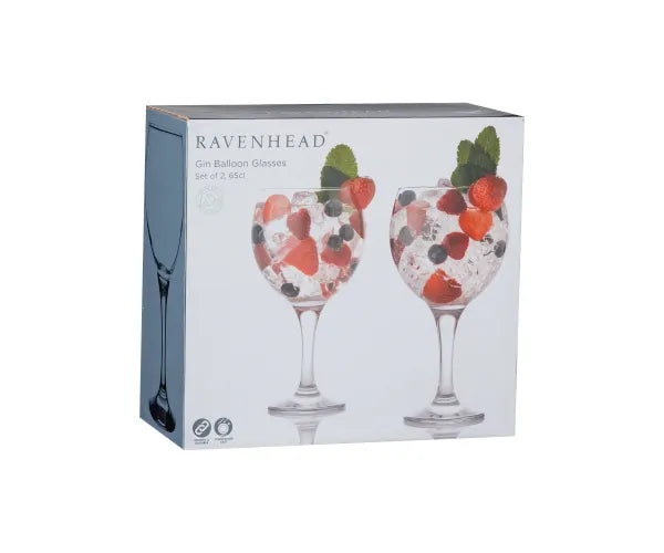 SET 2 GIN BALLOON GLASSES
