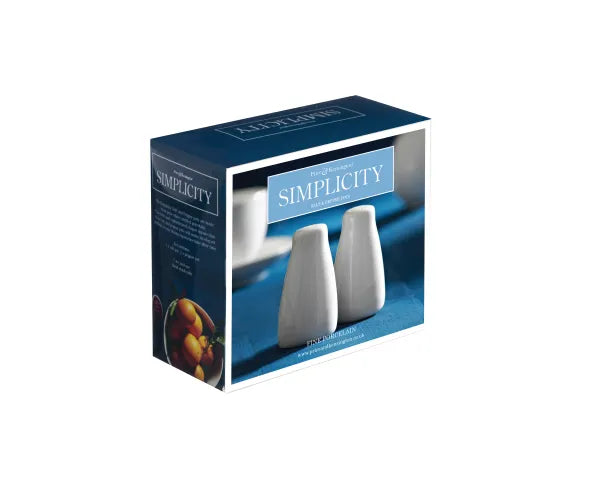 SIMPLICITY SALT & PEPPER SET