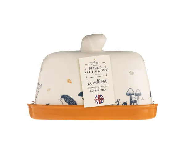 PRICE & KENSINGTON WOODLAND BUTTER DISH