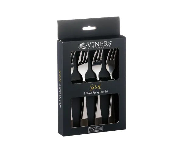 SET OF 4 PASTRY FORKS