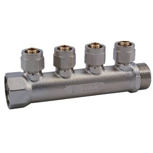 3/4" X 16 MM 5 PORT PRESS MANIFOLD