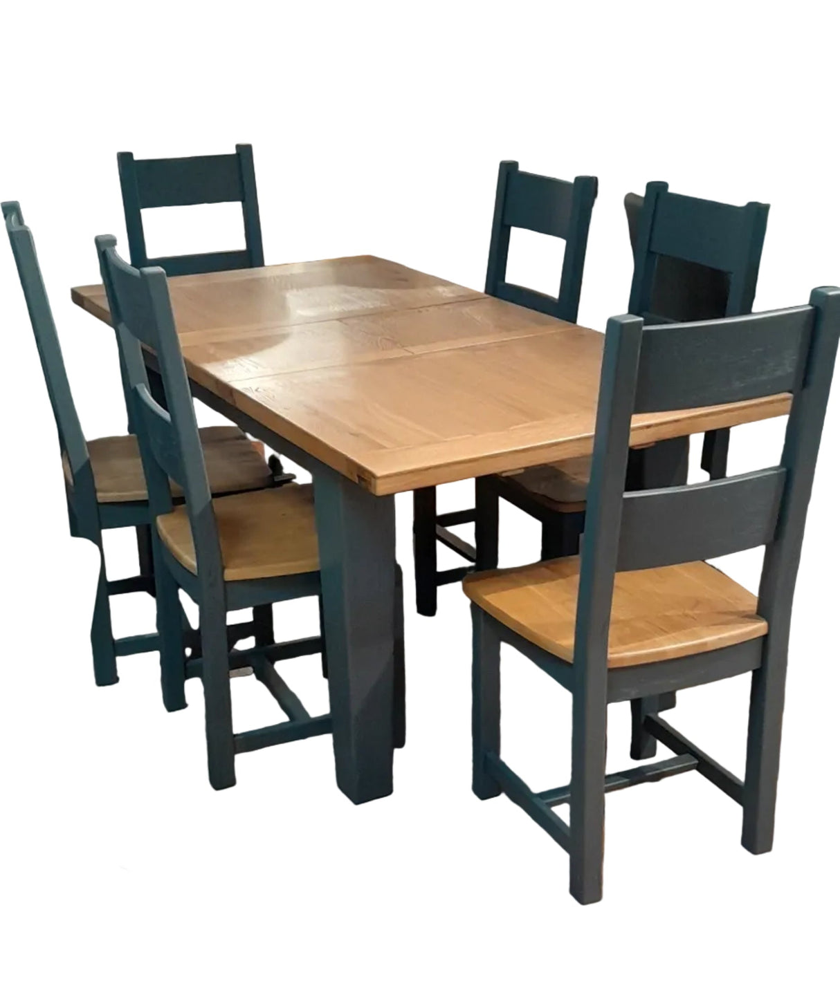Vancouver 1.8-2.3 Extending Oak Finish Table