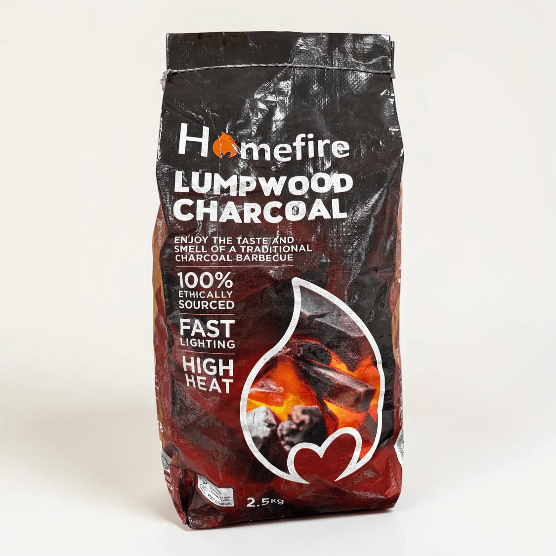 HOMEFIRE LUMPWOOD CHARCOAL 2.5 KG