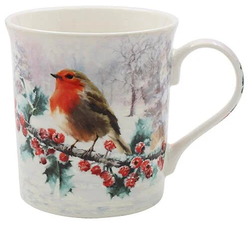 XMAS ROBIN MUG
