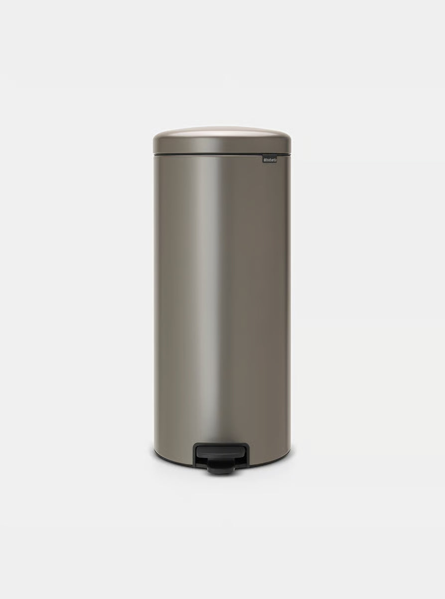 BRABANTIA NEW ICON PEDAL BIN PLATINUM 30L