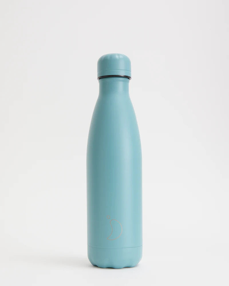 0.5L CHILLYS BOTTLE MATTE BLUE