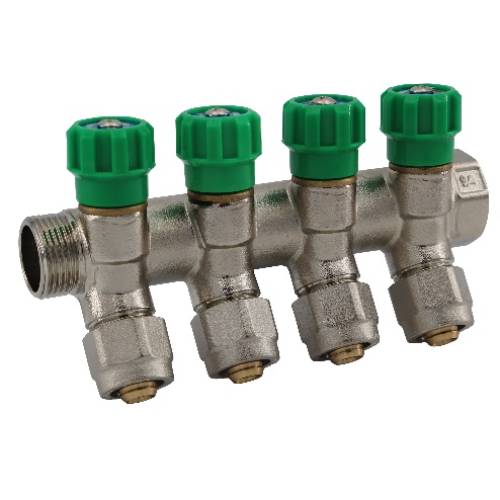 3/4" X 1/2" X 2 PORT MANIFOLD