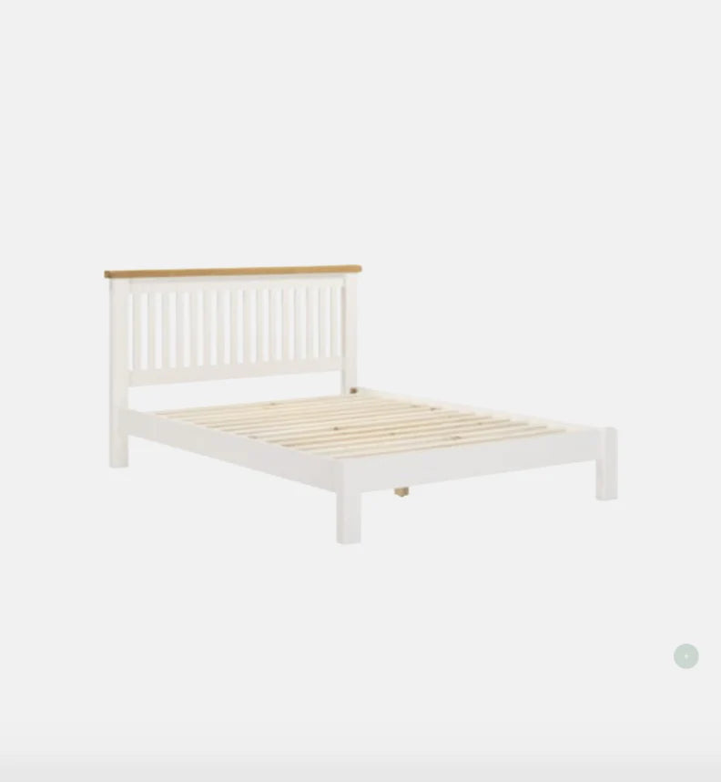 ANNAGH IVORY 5ft BED LOW FOOT END