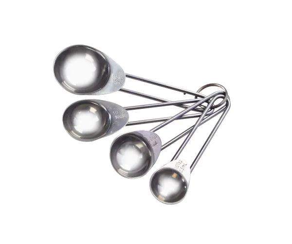 SET OF 4 S/S MEASURING SPOONS