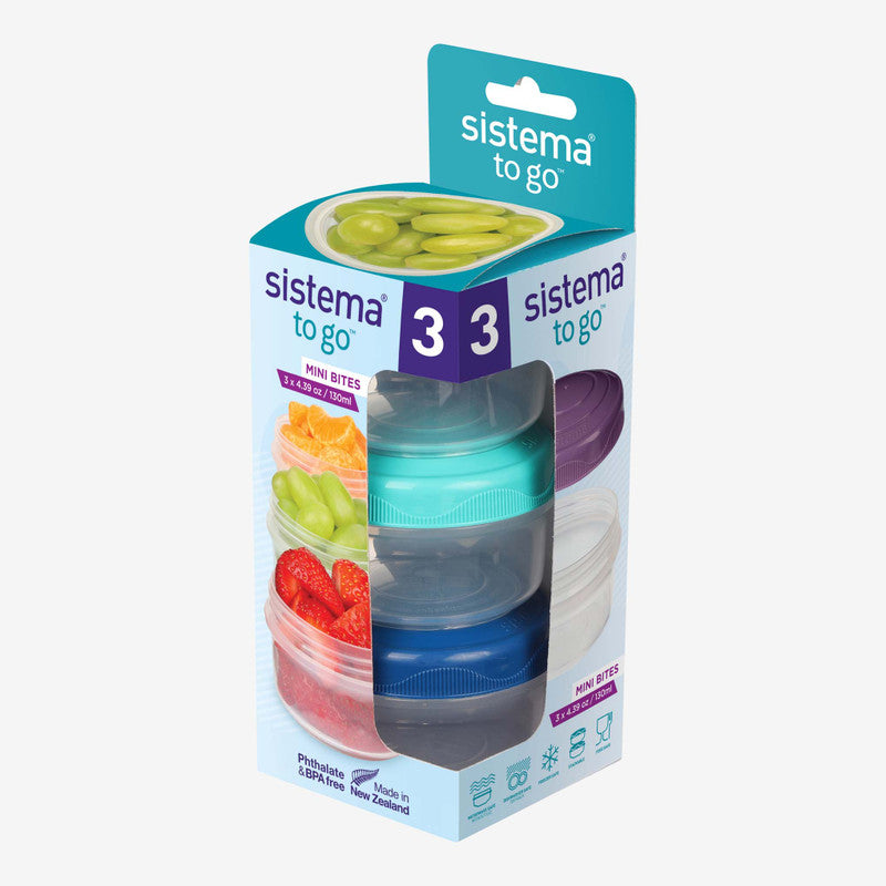 SISTEMA MINI BITES PACK 4