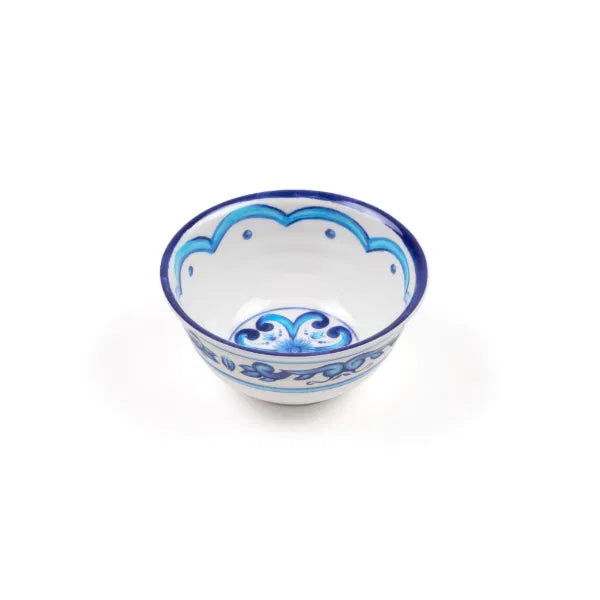 OVAL BLUES BOWL SERVING BOWL