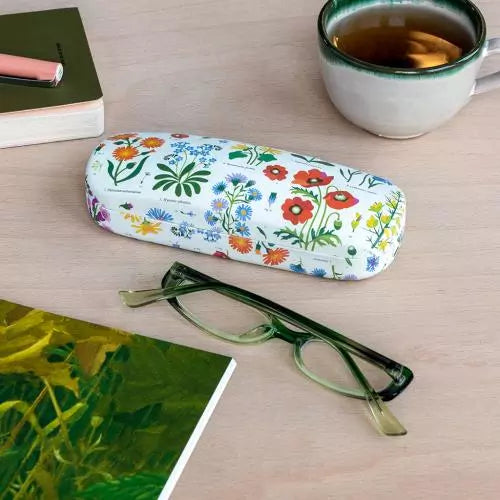 WILD FLOWERS GLASSES CASE