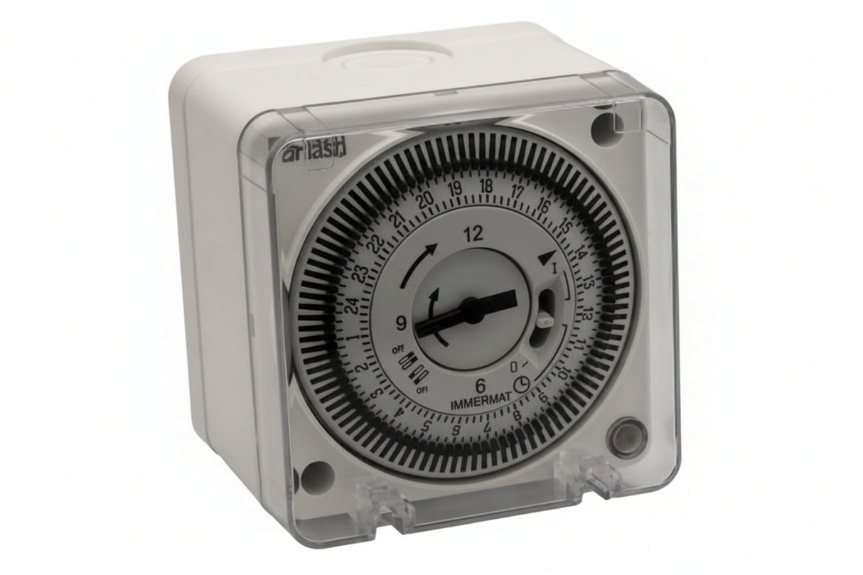 FLASH 24 HR TIME CLOCK