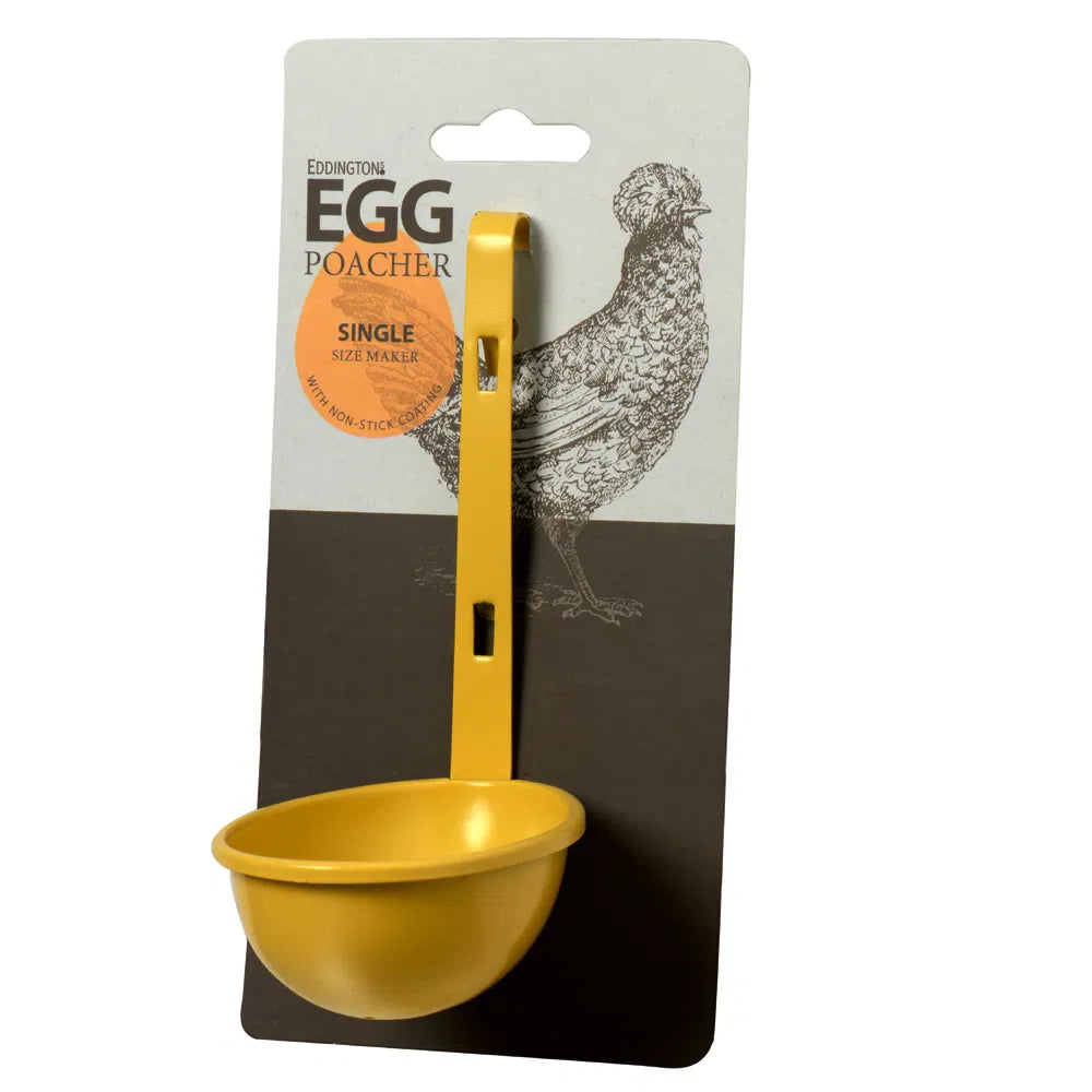 EDDINGTONS SINGLE YELLOW EGG POACHER