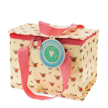 INSULATED LUNCH BAG FRENCH ROSE