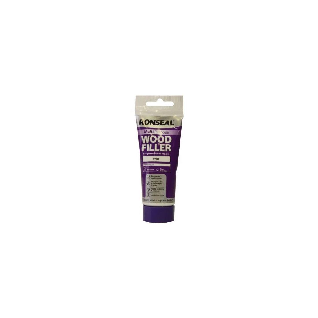 Ronseal Multi-Purpose Wood Filler White 100g