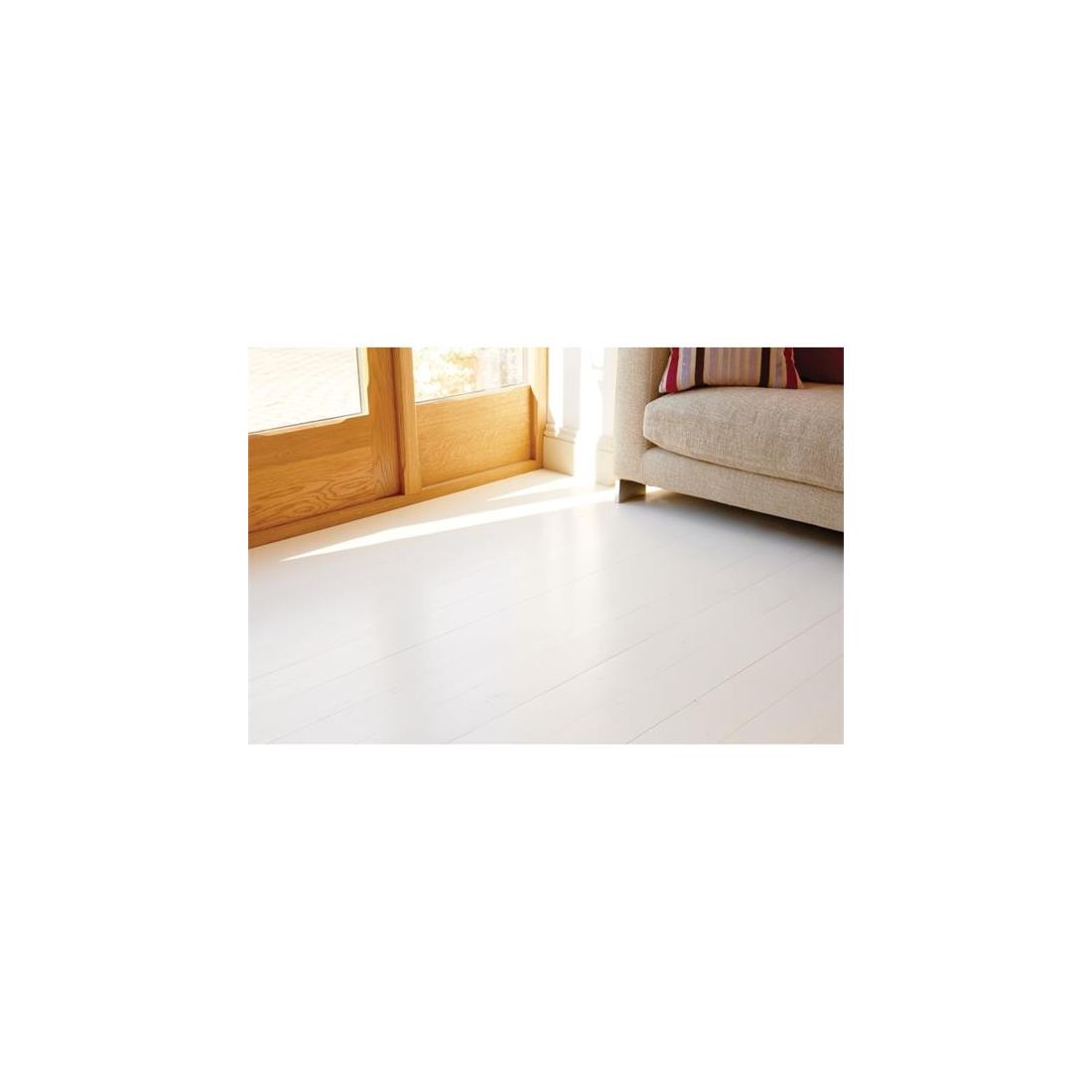 RONSEAL DIAMOND HARD SATIN FLOOR PAINT WHITE 2.5L