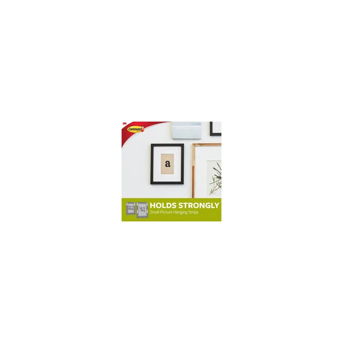 3M COMMAND SMALL PICTURE HANGING STRIPS PACK OF EIGHT ORIGO