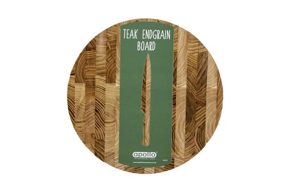 TEAK BOARD 25 CM ROUND