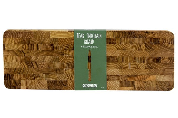 teak board 45 x 16cm